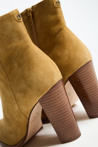 Bottines en cuir Walima - Marron