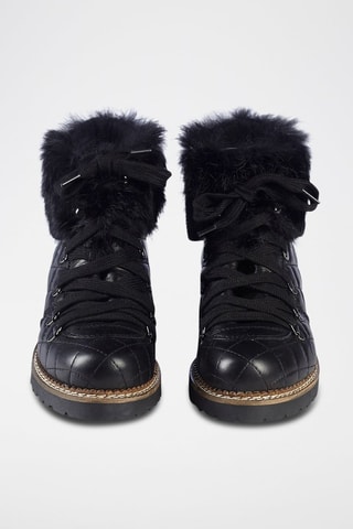 Bottines en cuir Xenya - Noir