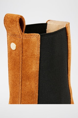 Bottines en cuir Zelici - Camel