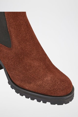 Bottines en cuir Zelici - Marron