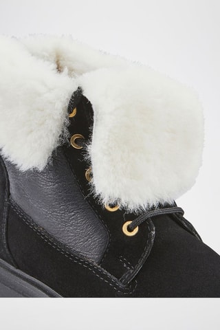 Bottines en nubuck Tehana - Noir