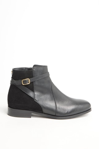 Bottines en cuir Varenne - Noir