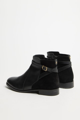 Bottines en cuir Varenne - Noir