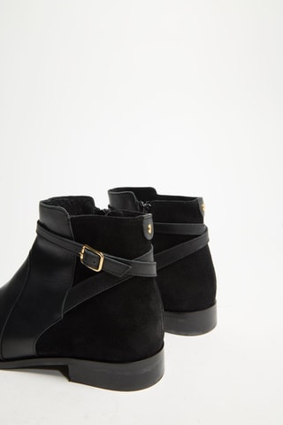 Bottines en cuir Varenne - Noir