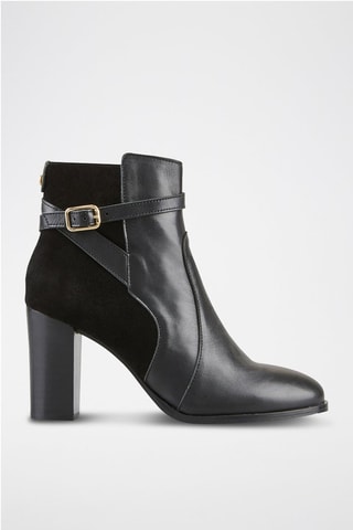 Bottines en cuir Vemille - Noir