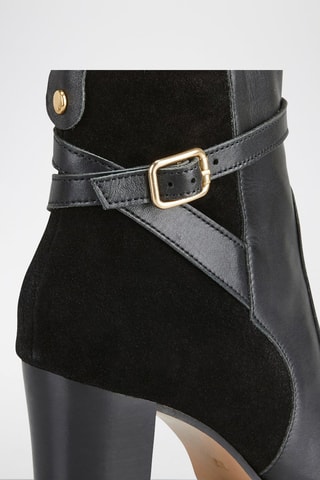 Bottines en cuir Vemille - Noir