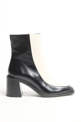 Bottines en cuir Perine - Noir