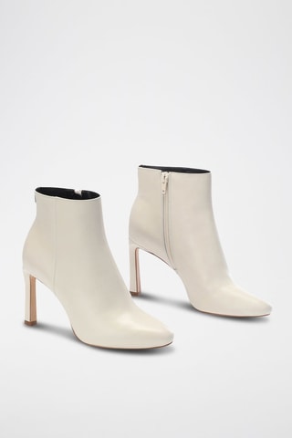 Bottines en cuir Zelori - Blanc