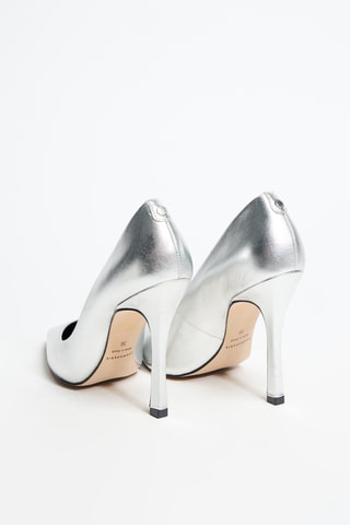 Escarpins en cuir Alea - Argenté