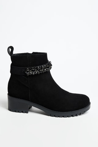 Bottines en cuir Konya - Noir