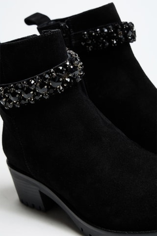 Bottines en cuir Konya - Noir
