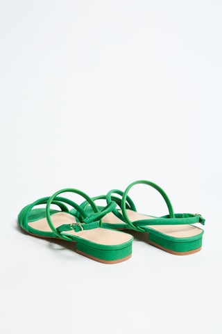 Sandales en cuir Renatta - Vert