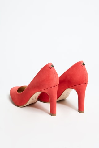Escarpins en cuir Zaina - Rouge
