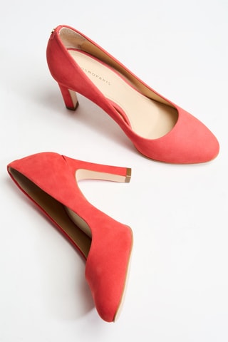 Escarpins en cuir Zaina - Rouge