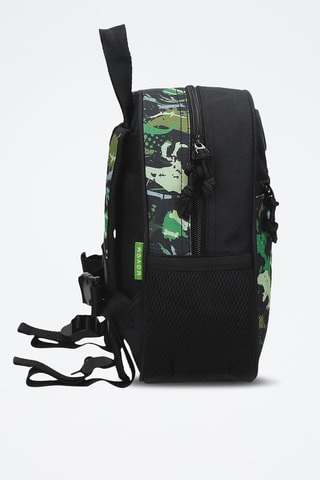 Mochila - Preto - Cinzento, preto e verde
