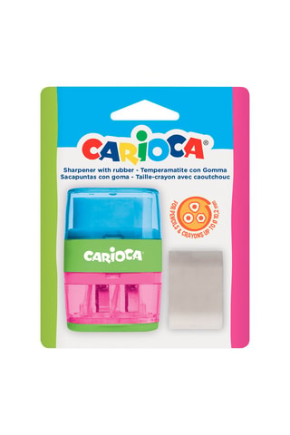 Apara-lápis com borracha