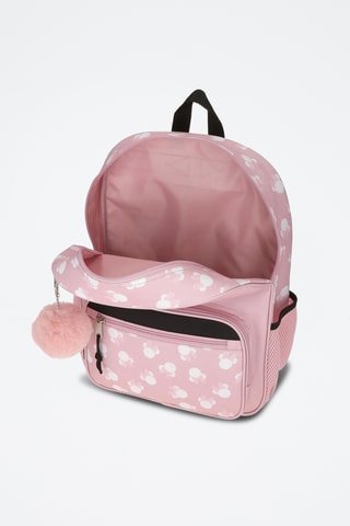 Mochila Minnie Mouse Mickey - Rosa