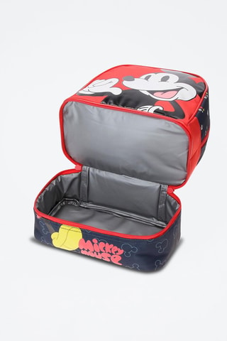 Mochila Mickey Mouse Disney Vermelho e preto - Preto