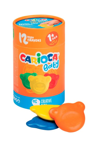 12 lápis de cor Baby - A partir de 1 ano