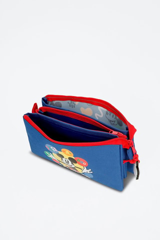 Trousse Mickey Disney - Bleu et rouge