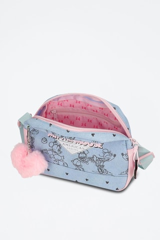 Mala a tiracolo Minnie Disney - Azul-celeste - Azul e rosa