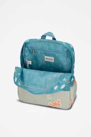 Sac à dos - Bleu et gris