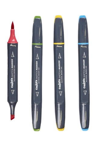 32 canetas de feltro de dupla ponta Sketch Marker