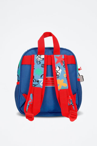 Sac à dos Mickey et ses amis Disney - Bleu et rouge