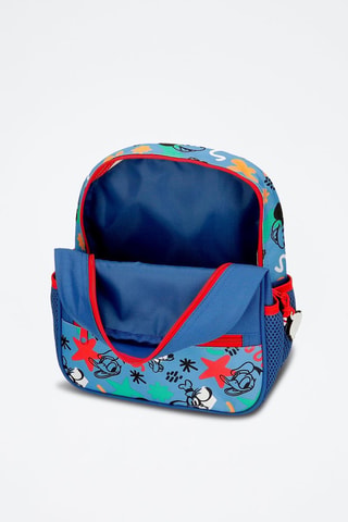 Sac à dos Mickey et ses amis Disney - Bleu et rouge