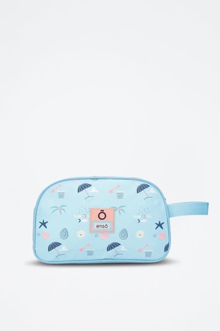 Bolsa de higiene - Azul-celeste - Branco, azul e rosa