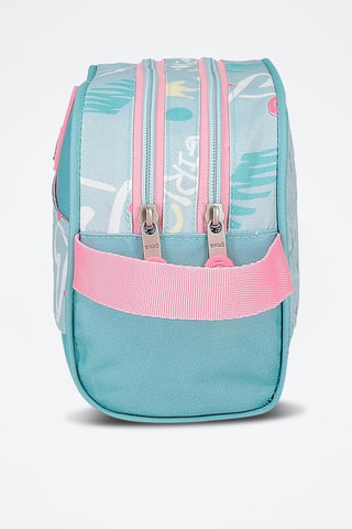 Bolsa de higiene - Turquesa - Azul e rosa
