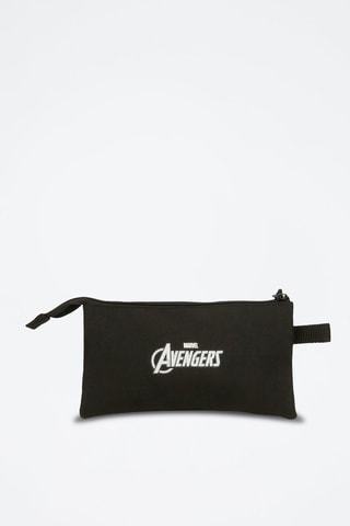 Trousse Avengers Marvel - Blanc et noir