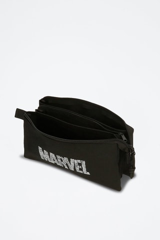 Trousse Avengers Marvel - Blanc et noir