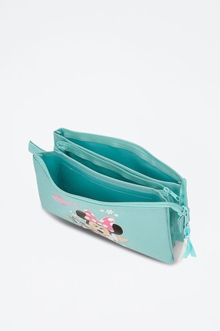 Trousse Minnie et Figaro Disney - Bleu