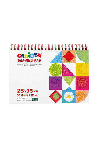 Caderno de desenho - 50 páginas - 25 x 35 cm