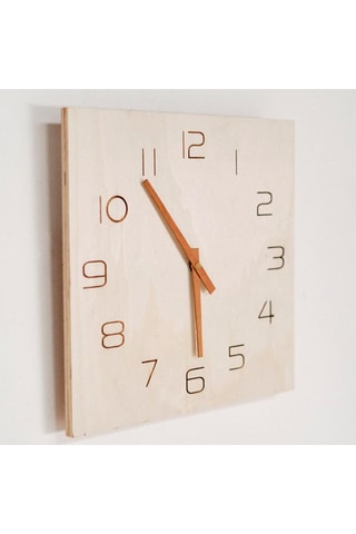 Horloge murale Simplicity 30 cm - Naturel