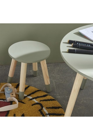 Tabouret Kid  " Le roi de la jungle" - Hauteur d'assise 27 cm