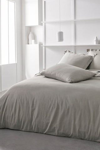 Drap-housse en coton 130 g/cm² Essential - Dune