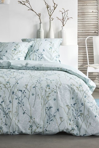 Parure de couette en coton 57 fils/cm² Sunshine - Vert