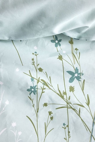 Parure de couette en coton 57 fils/cm² Sunshine - Vert