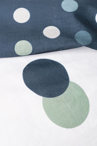 Parure de couette en coton 57 fils/cm² Sunshine - Blanc