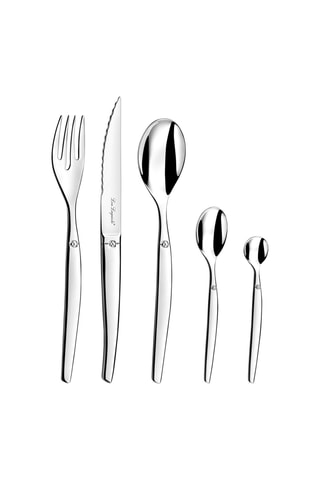 Cubertería de acero inoxidable 18/0 grosor 2,5 mm Jet Miroir - 60 piezas