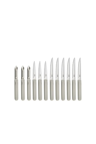 Ensemble couteaux de cuisine en acier inoxydable Energy - 12 pièces