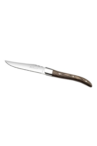 6 couteaux à steak en acier inoxydable 13/0 Louis - 10,5 cm