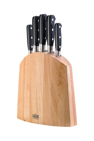 Bloc de 5 couteaux de cuisine V Sabatier