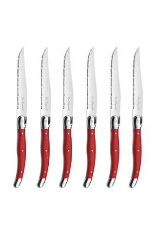 6 couteaux à steak en acier inoxydable 18/0 Tradition - 23 cm