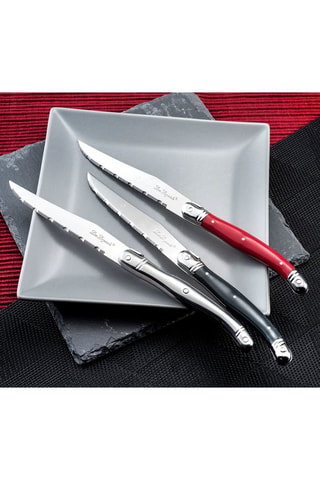 6 couteaux à steak en acier inoxydable 18/0 Tradition - 23 cm
