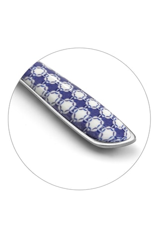 Ménagère en acier inoxydable Solstice Bohème Bleu - 24 pièces