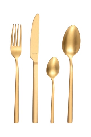Ménagère en acier inoxydable Nordic Champagne - 32 pièces