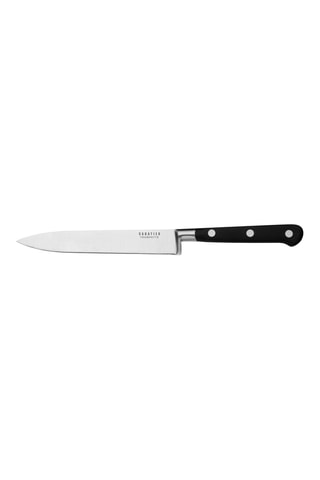 Couteau office en acier inoxydable Sabatier Trompette - 22,5 x 12,5 cm
